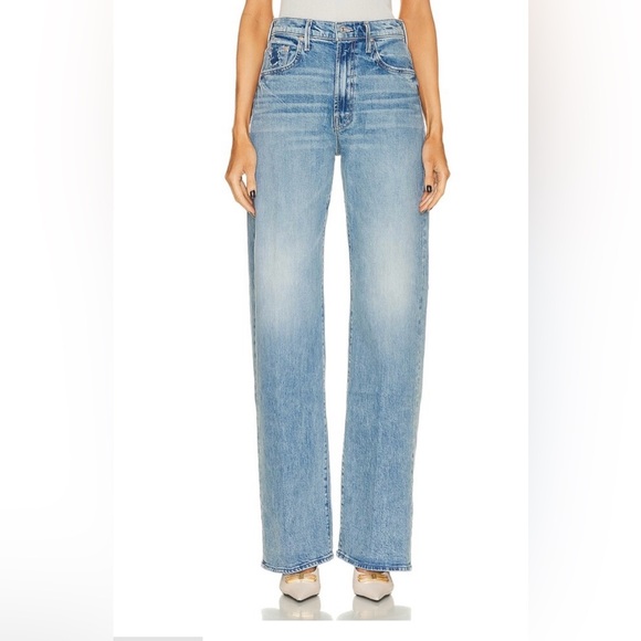 MOTHER Denim - MOTHER The Lasso Heel in Left in the Dust Size 29